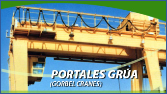 Portales grua, Puentes grua, JibCranes